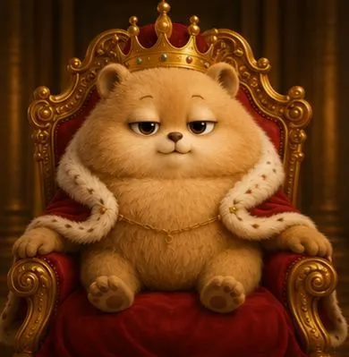 Pika on the throne